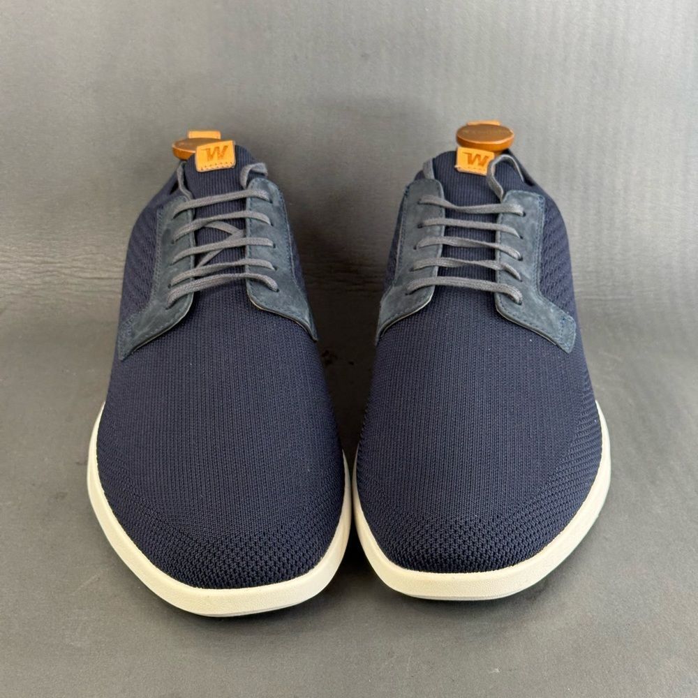 Wolf & Shepherd SwiftKnit Derby dark blue sneaker shoes men’s size 14